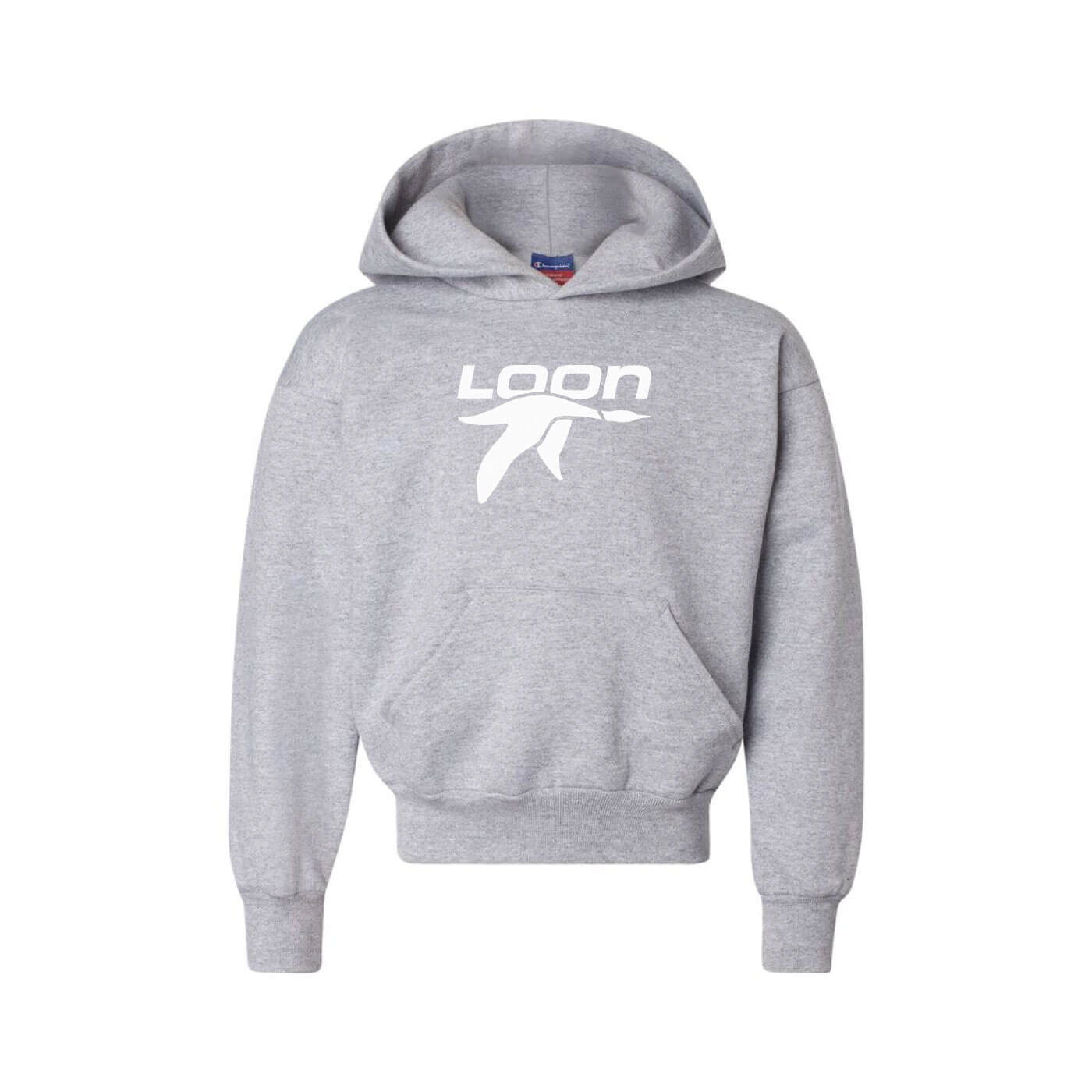 Loon Mountain Logo Youth Powerblend Hoodie X-SMALL