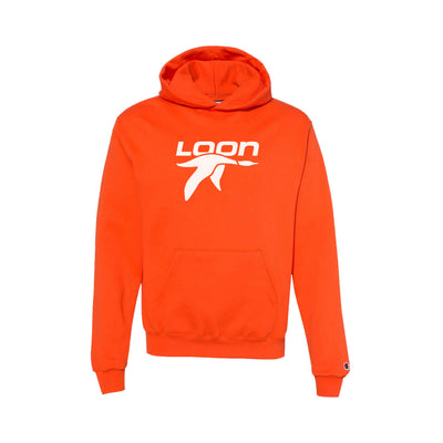 Loon Mountain Logo Youth Powerblend Hoodie X-SMALL