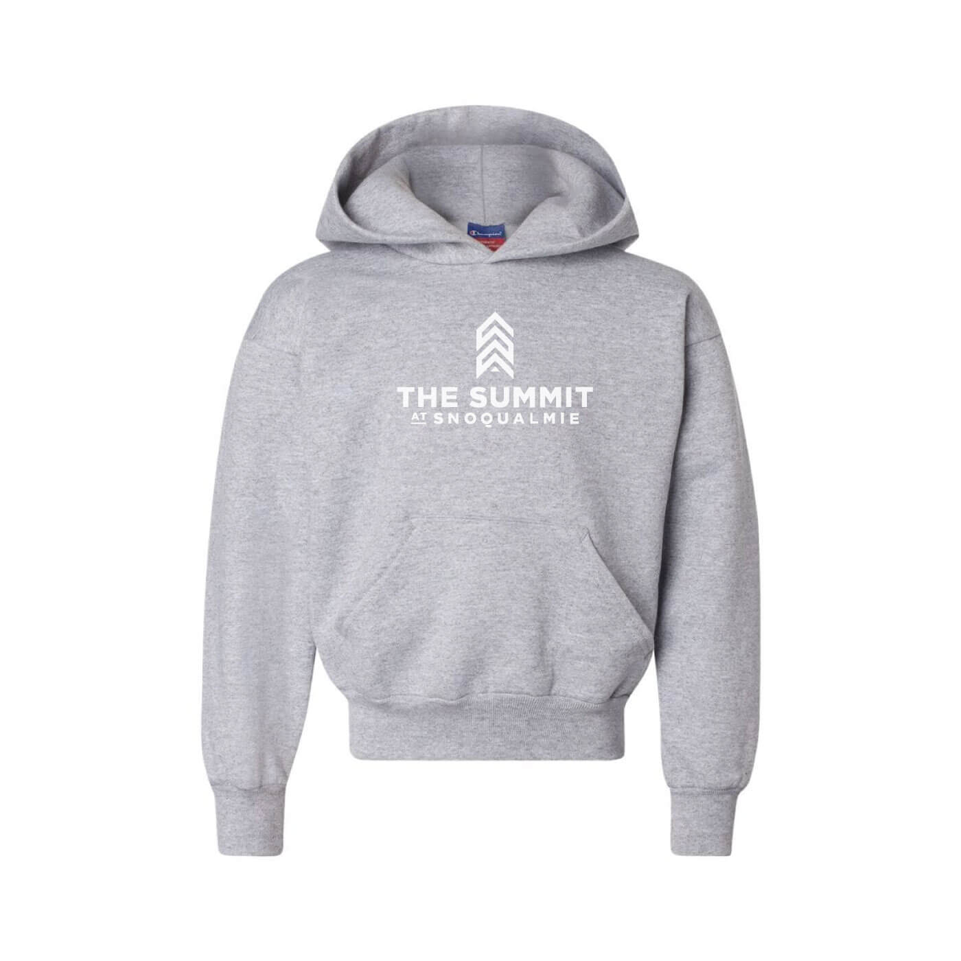 The Summit at Snoqualmie Logo Youth Powerblend Hoodie X-SMALL