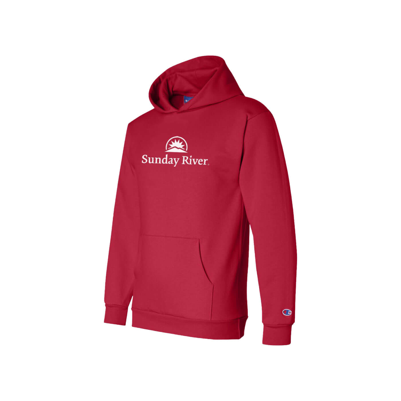 Sunday River Logo Youth Powerblend Hoodie 