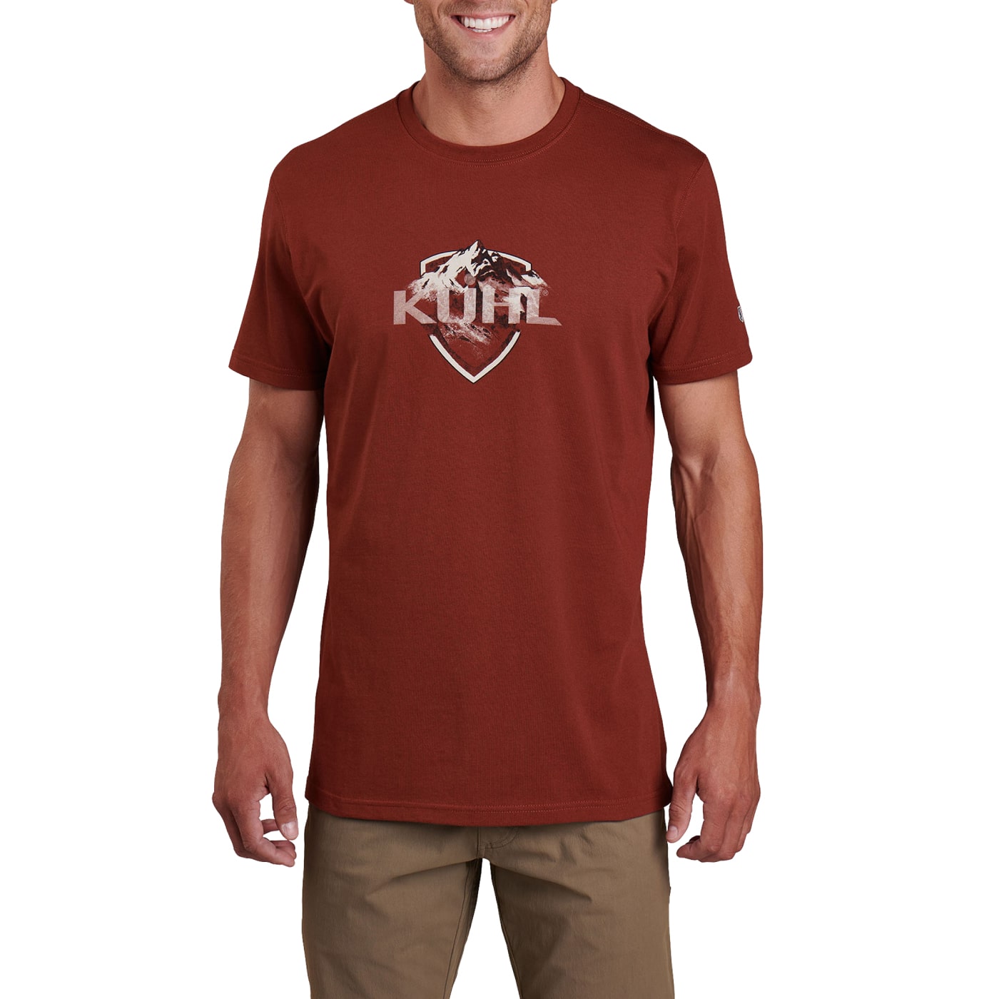 KUHL Men's Born In The Mountains Tee 2024 CAYENNE