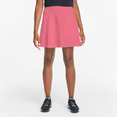 Puma Women's PWRSHAPE Solid Golf Skirt 2023 RAPTURE ROSE