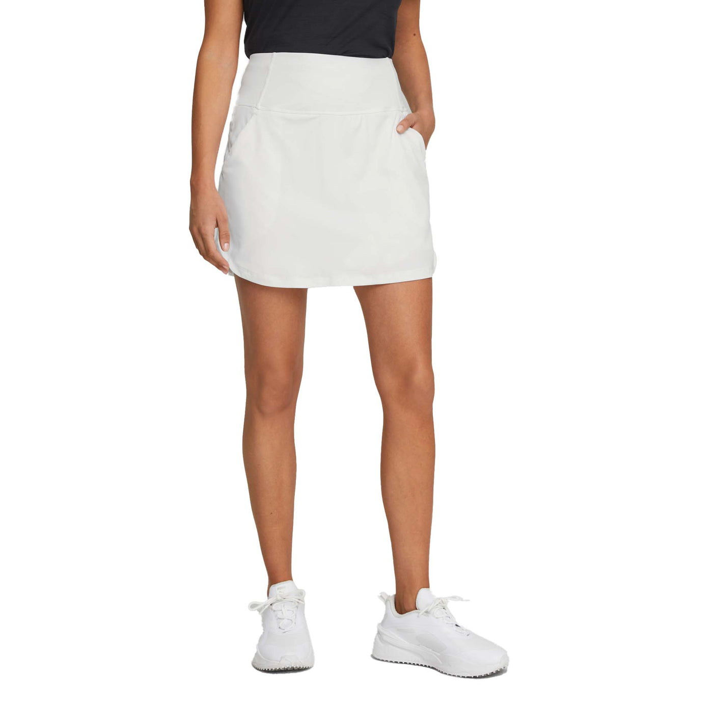 Puma Women's PWRMESH Golf Skirt 2023 BRIGHT WHITE