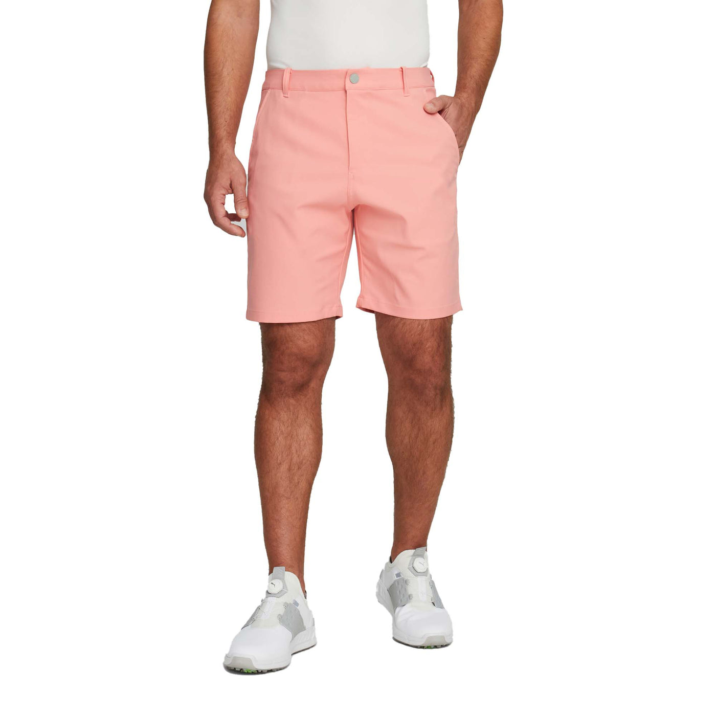 Puma Men's Dealer 8" Golf Shorts 2023 ICE PINK