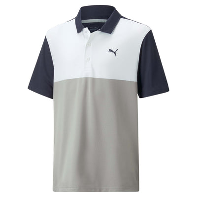 PUMA PUMA JUNIOR'S CLOUDSPUN COLORBLOCK POLO 