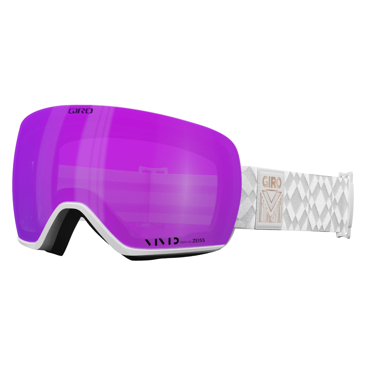 Giro Women's Lusi Goggles with Bonus VIVID Lens 2023 WHITE LIMITLESS/VIVID PINK