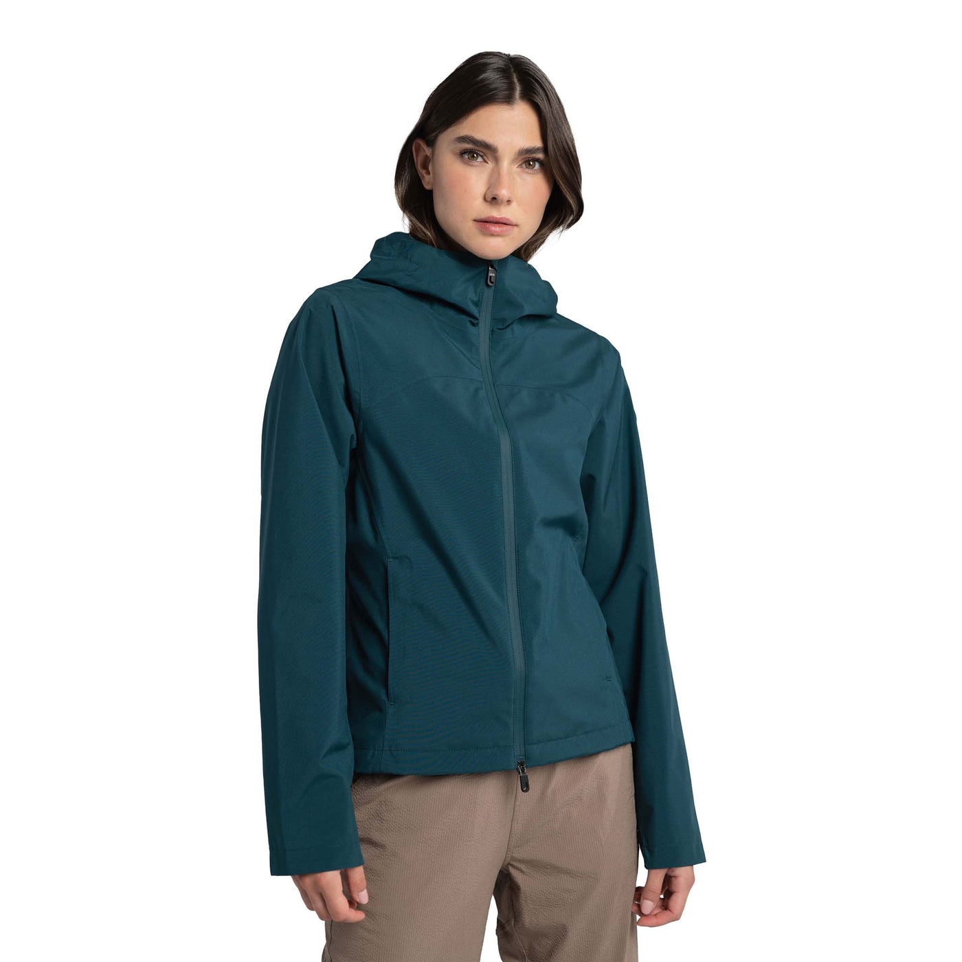 Lole Women's Element Rain Jacket 2023 EMERALD