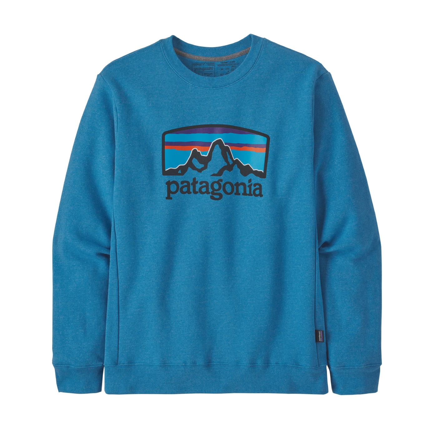 Patagonia Men's Fitz Roy Horizons Uprisal Crew Sweatshirt APBL ANACAPA BL