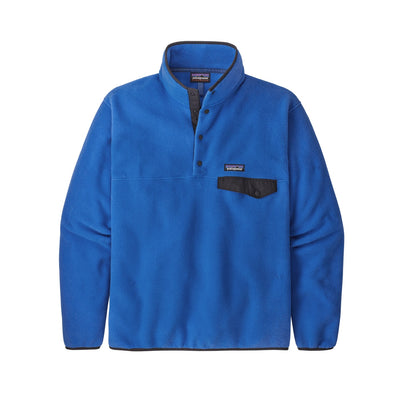 Patagonia Men's Lightweight Synchilla® Snap-T® Fleece Pullover BAYOU BLUE