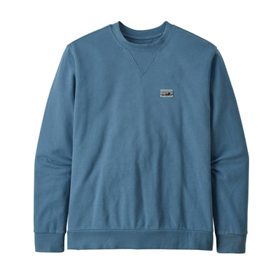 Patagonia Men's Regenerative Organic Certified Cotton Crewneck Sweatshirt PGBE PIGEON BLU