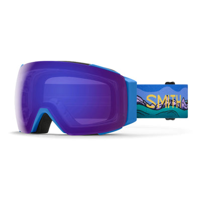 Smith I/O MAG Goggles with Bonus ChromaPop Lens 2023 BROOKLYN BELL/EDAY VIOLET MIR