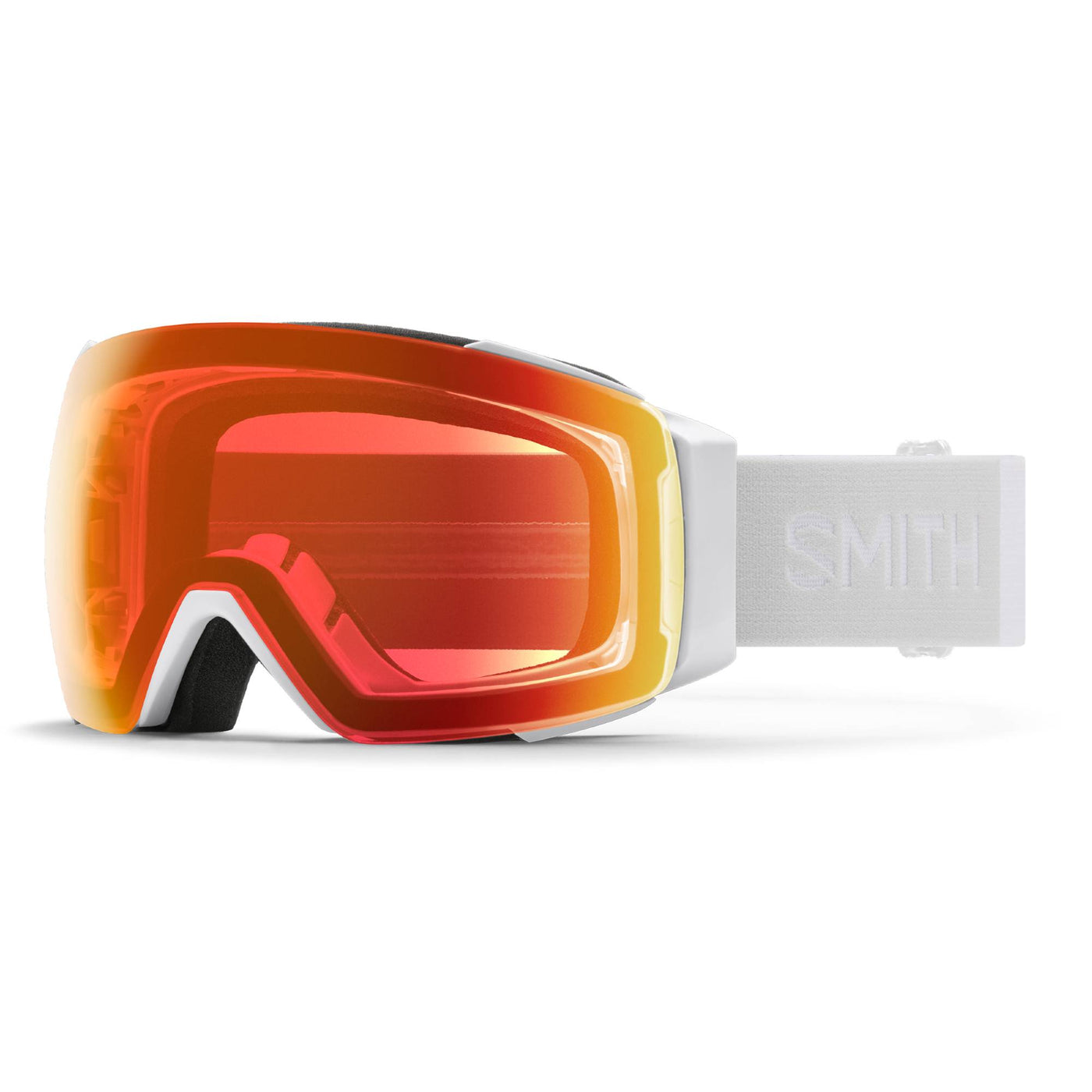 Smith I/O MAG Goggles with Bonus ChromaPop Lens 2023 WHITE VAPOR/EDAY RED MIR