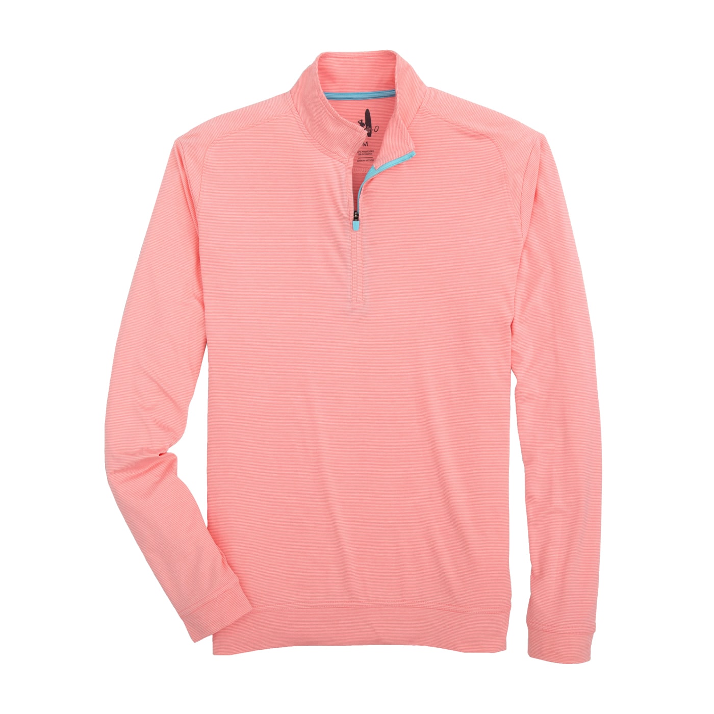 Johnnie-O Men's Vaughn 1/4 Zip PINK SANDS