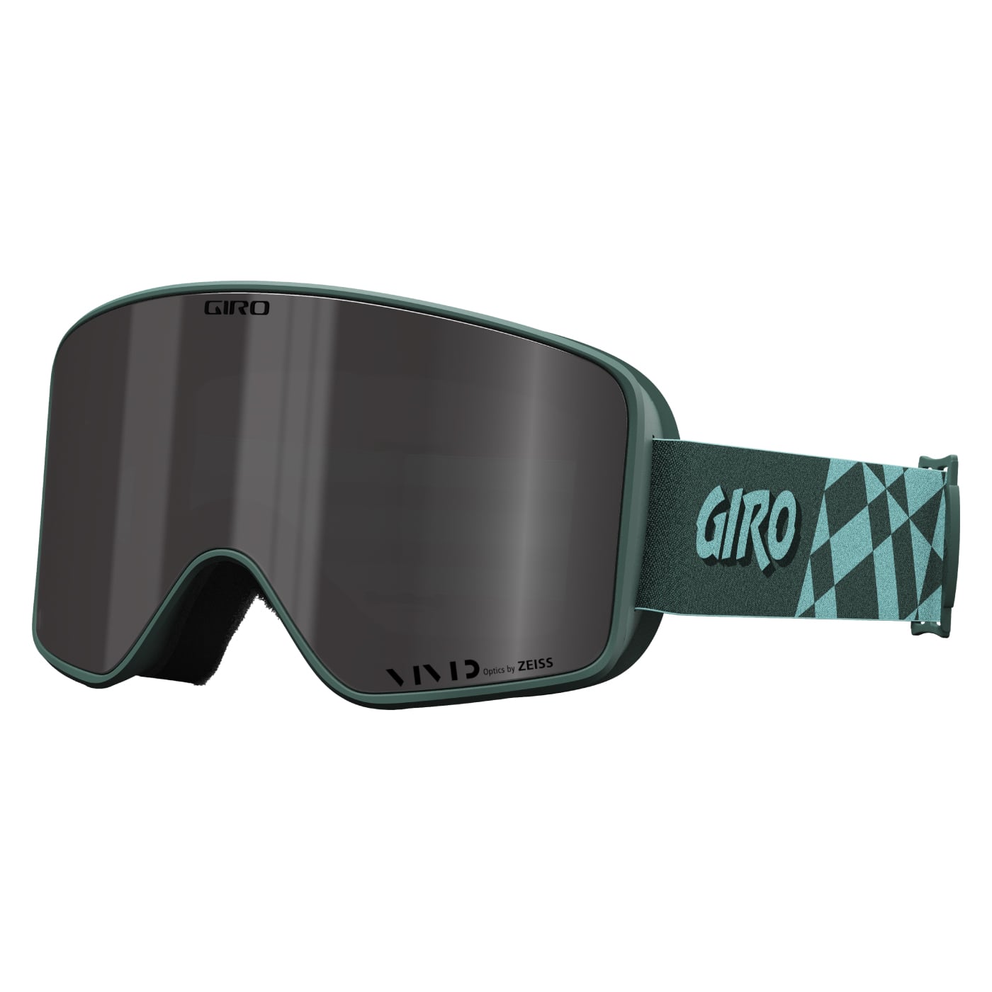 Giro Men's Method Googles with VIVID Lens 2023 GRY GRN COVERUP/VIVID SMOKE