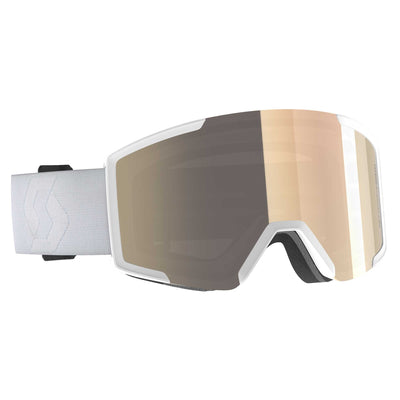 Scott Shield LS Goggles 2024 MINERAL WHITE/LS BRONZE CHRM