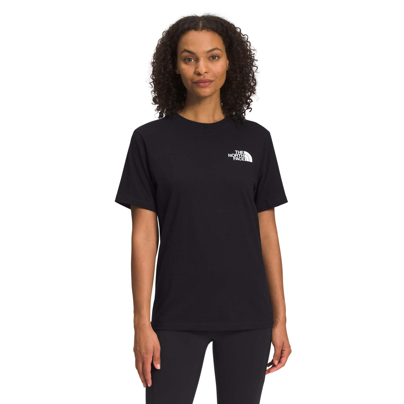 The North Face Women's Short-Sleeve Box NSE Tee 2024 TNF BLACK/T