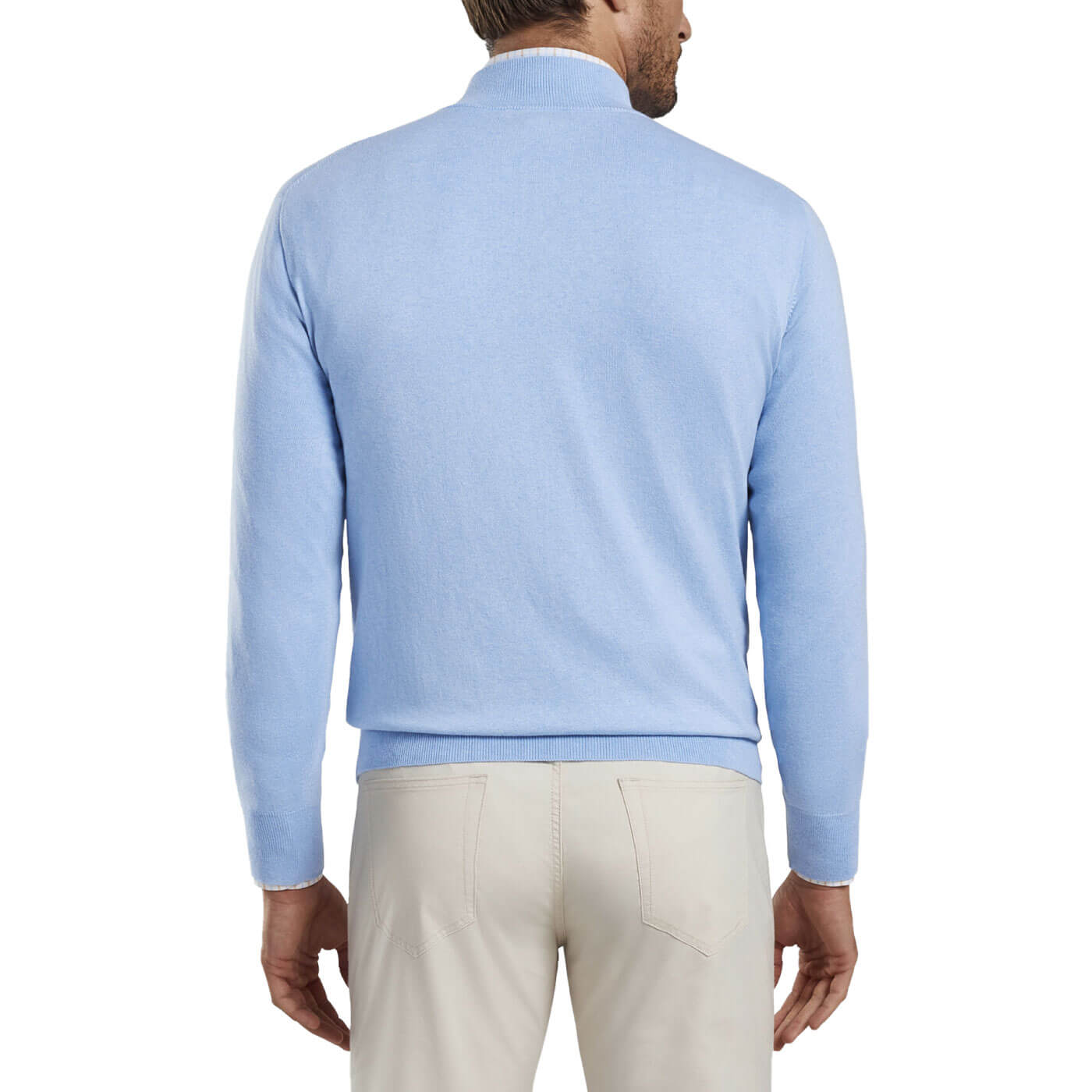 Peter Millar Men's Crown Soft Qtr Zip Sweater 