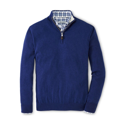 Peter Millar Men's Crown Soft Qtr Zip Sweater LARGE