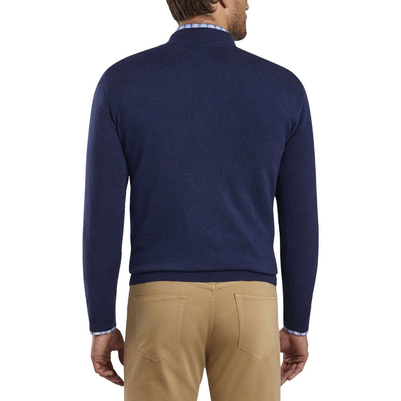 Peter Millar Men's Crown Soft Qtr Zip Sweater 