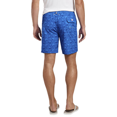 Peter Millar Men's Seaside Skipper Skulls Swim Trunk 