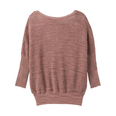 Prana Women's Coronet Sweater CLOUD BLUSH