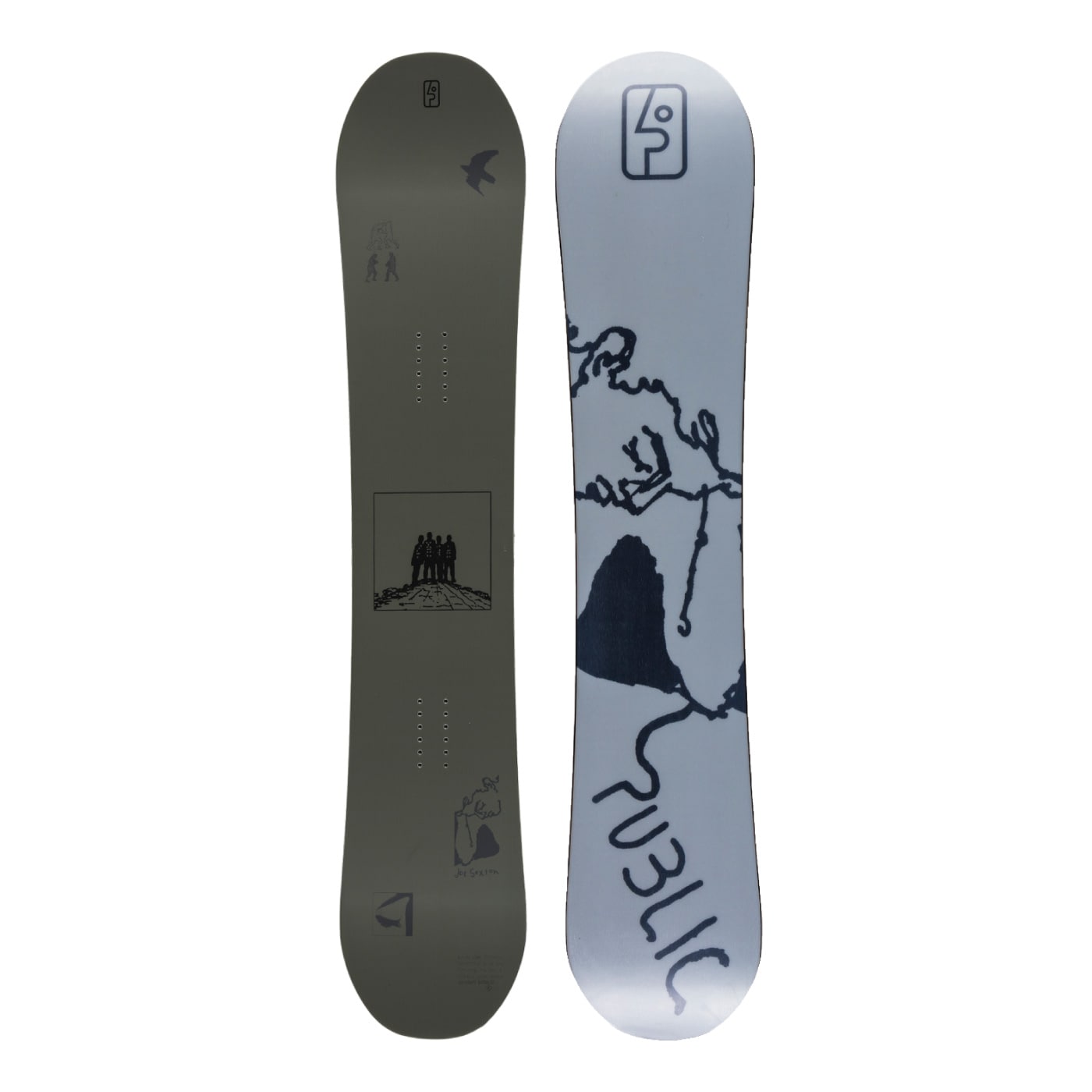 Public Men's Sexton Public Disorder Snowboard 2023 152