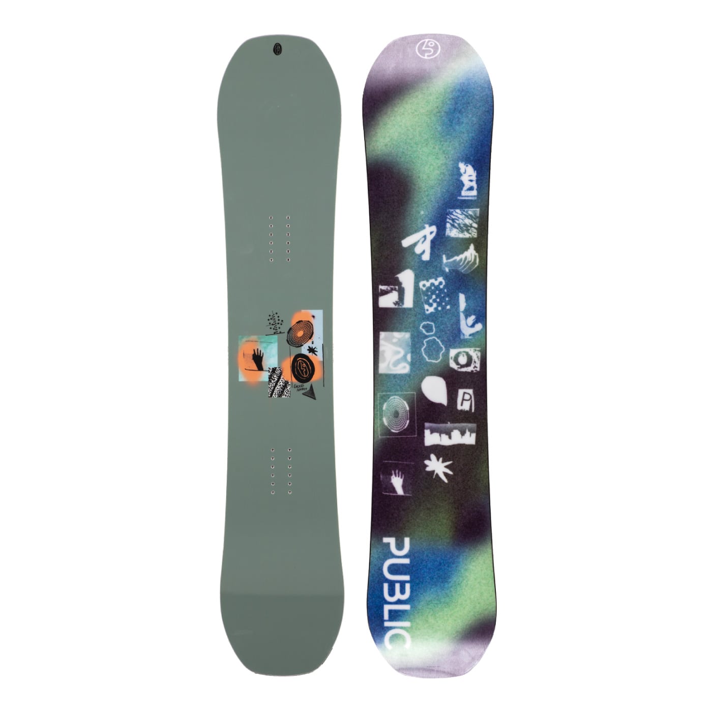 Public Men's Mathes Public Display Snowboard 2023 150