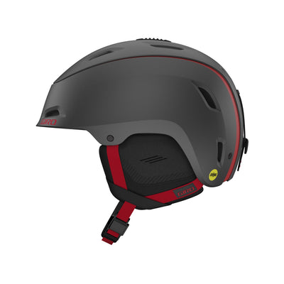 Giro Men's Range MIPS Helmet 2022 MATTE GRAPHITE/RED