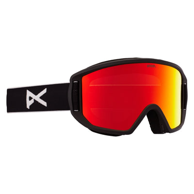 Anon Junior's Relapse MFI Goggles 2022 BLACK RED SOLEX