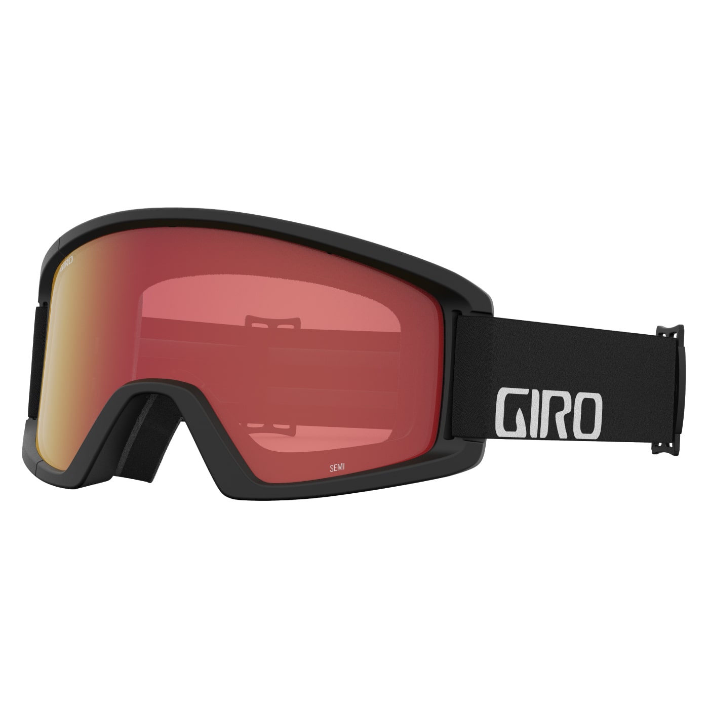Giro Junior's Semi Goggles with Bonus Lens 2024 BLACK WORDMARK/AMBER