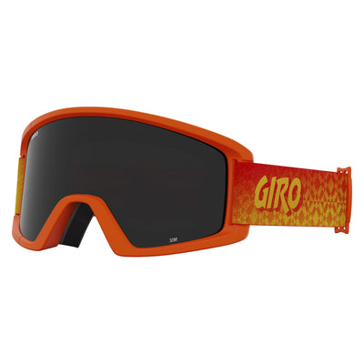 Giro Junior's Semi Goggles with Bonus Lens 2024 ORANGE COVER UP/BLACK LIMO
