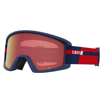Giro Junior's Semi Goggles with Bonus Lens 2024 RED MDNGHT PODIUM/AMBER