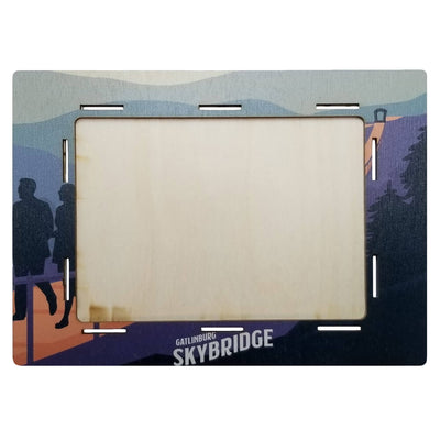 Gatlinburg SkyBridge Wood Photo Frame 5x7 inch