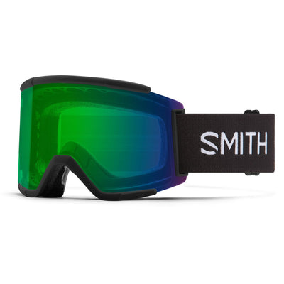 Smith Squad XL Goggles with ChromaPop Lens 2022 BLACK/EDAY GREEN MIR