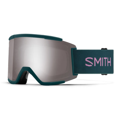 Smith Squad XL Goggles with ChromaPop Lens 2022 EVERGLADE/SUN PLATNM MIR