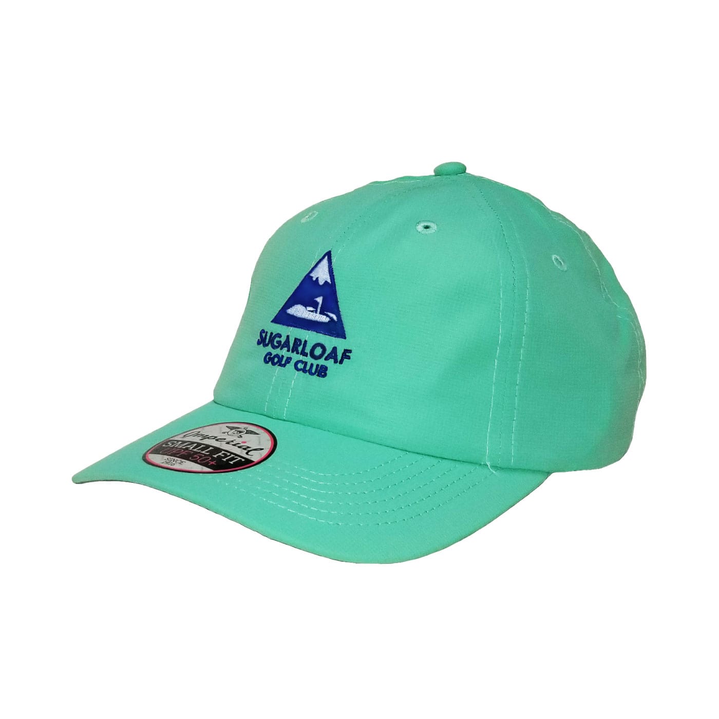 Sugarloaf Golf Club The Original Performance Small Fit Core Hat AQUA