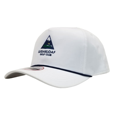 Sugarloaf Golf Club Wrightson Core Logo Hat WHITE/NAVY