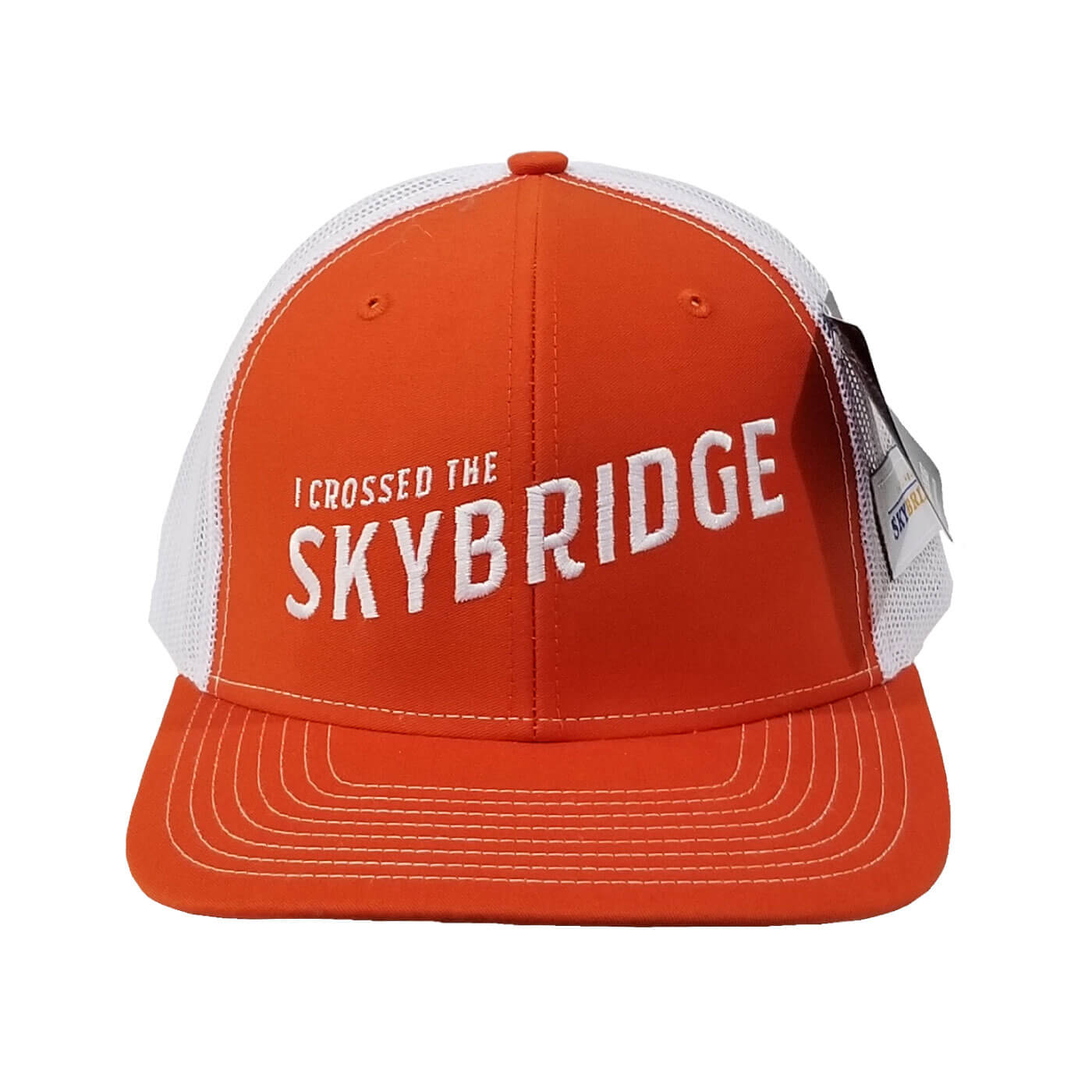 Gatlinburg I Crossed the SkyBridge Logo Trucker Hat 