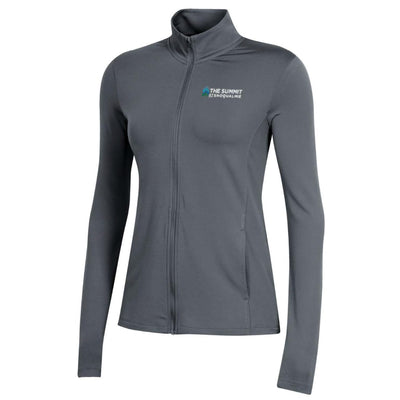 The Summit at Snoqualmie Under Armour Women's Zinger Tulip Full Zip Sweatshirt GREY