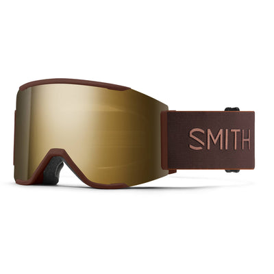Smith Squad MAG Goggles with Bonus ChromaPop Lens 2023 SEPIA LUXE/SUN BLK GLD MIR