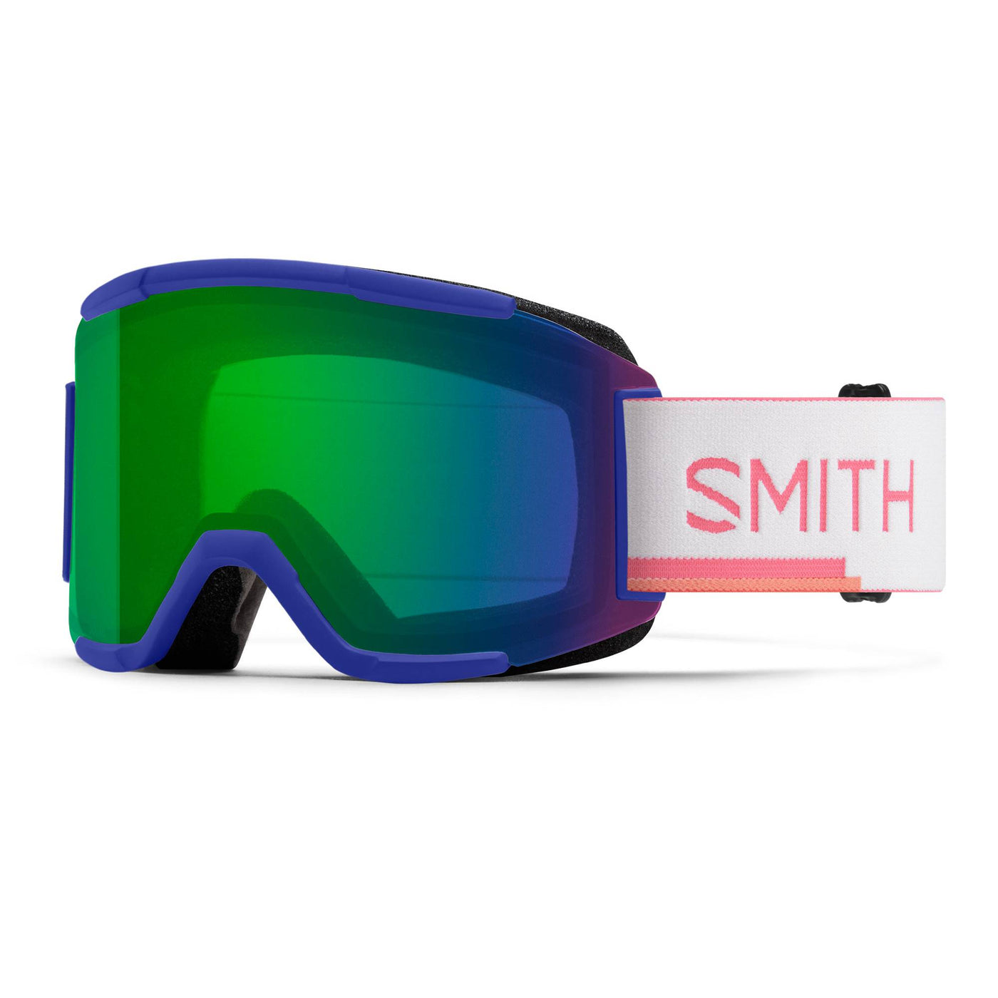 Smith Squad Goggles with Bonus ChromaPop Lens 2023 LAPIS RISOPRINT/EDAY GREEN MIR
