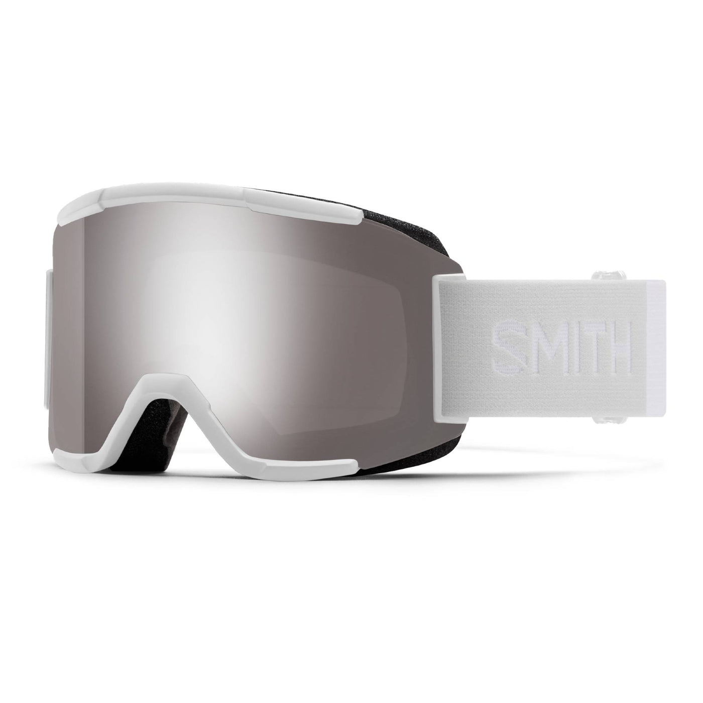 Smith Squad Goggles with Bonus ChromaPop Lens 2023 WHITE VAPOR/SUN PLATNM MIR