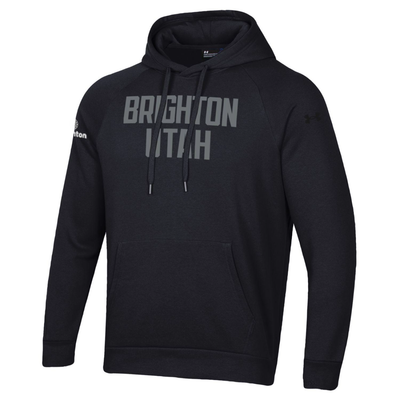 Brighton Under Armour Wool Logo All Day Hoodie SMALL