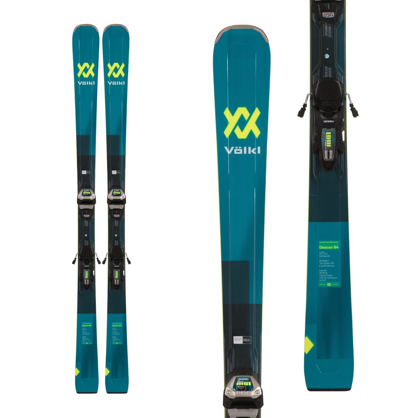 Volkl Men's Deacon 84 System Ski 2023 162