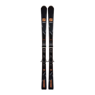 The Völkl Deacon XT Skis + vMotion 10 GW Bindings 