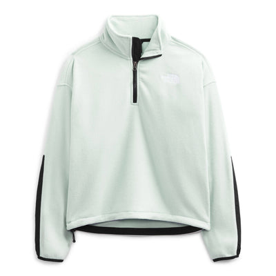 The North Face Women's TKA Kataka 1/4 Zip Fleece GREEN MIST