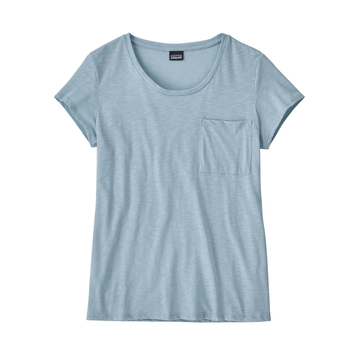 Patagonia Women's Mainstay Tee 2023 STEAM BLUE