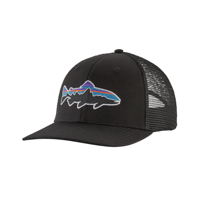 Patagonia Fitz Roy Trout Trucker Hat 2024 BLACK