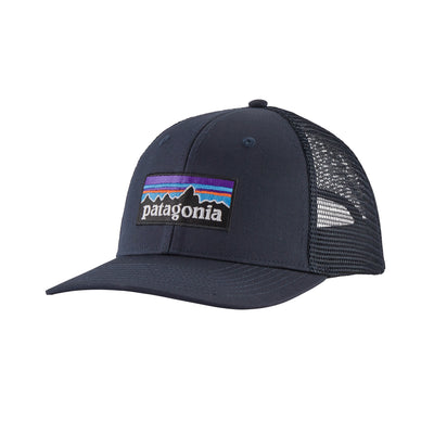 Patagonia P-6 Logo Trucker Hat 2025 NAVY BLUE