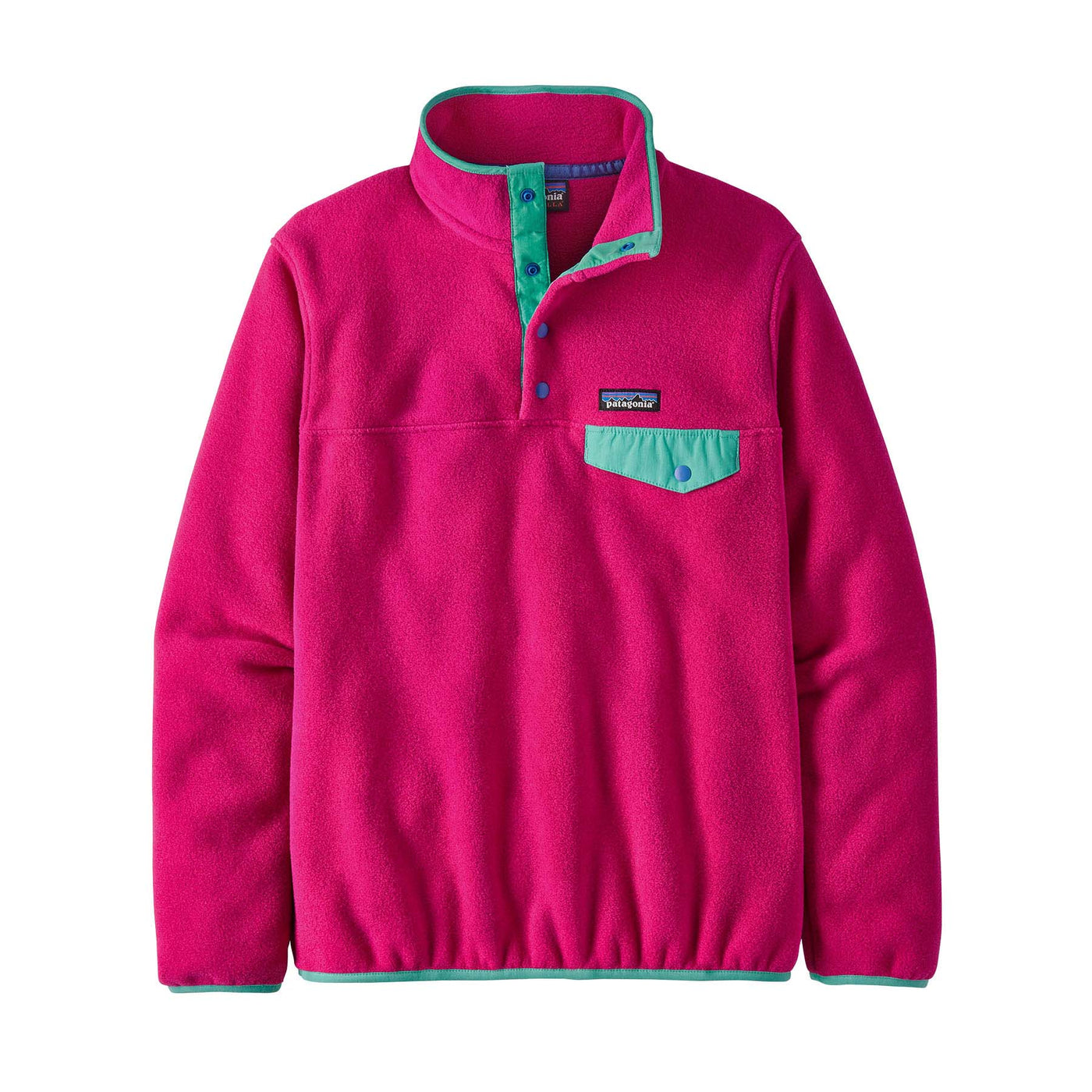Patagonia Women's Lightweight Synchilla Snap-T Pullover 2023 MYTHIC PINK